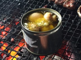 BBQ☆マッシュルームのアヒージョ